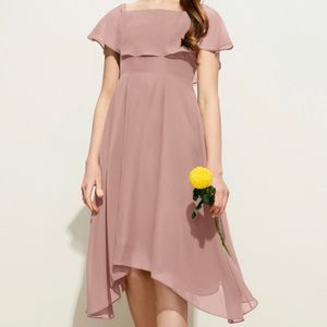 JJ’s House Juniors Bridesmaid A-line Square Neck Dress Size 10